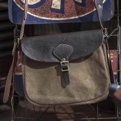 Bronson ACCESSORIES WWI US Army Messenger Bag - Khaki 18 Bronson ACCESSORIES WWI US Army Messenger Bag - Khaki