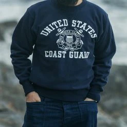 Bronson 21 Oz USCG Reverse Weave Sweatshirt NEW ARRIVALS
