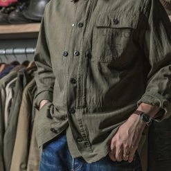 Bronson OUTERWEAR USMC P-44 HBT Utility Jacket