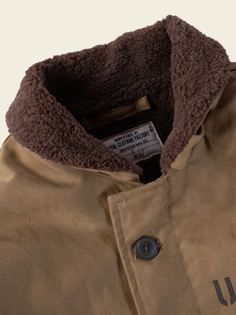 Non Stock 1940s US Navy N-1 Deck Jacket - Faux Fur Inner OUTERWEAR 12 Non Stock 1940s US Navy N-1 Deck Jacket - Faux Fur Inner OUTERWEAR