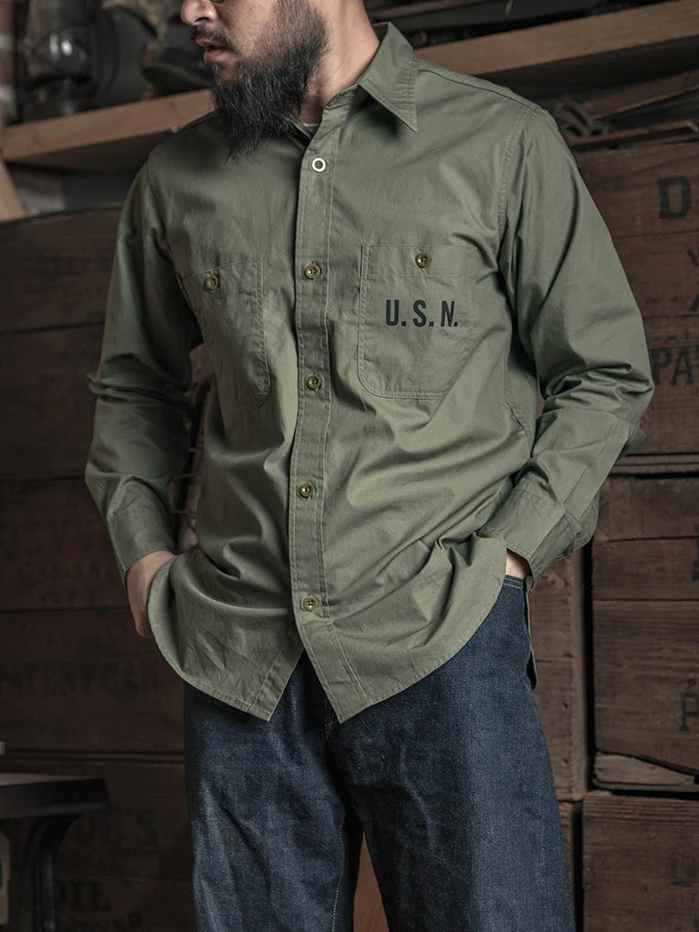 Bronson U.S.N. N-3 Utility Shirt NEW ARRIVALS 3 Bronson U.S.N. N-3 Utility Shirt NEW ARRIVALS