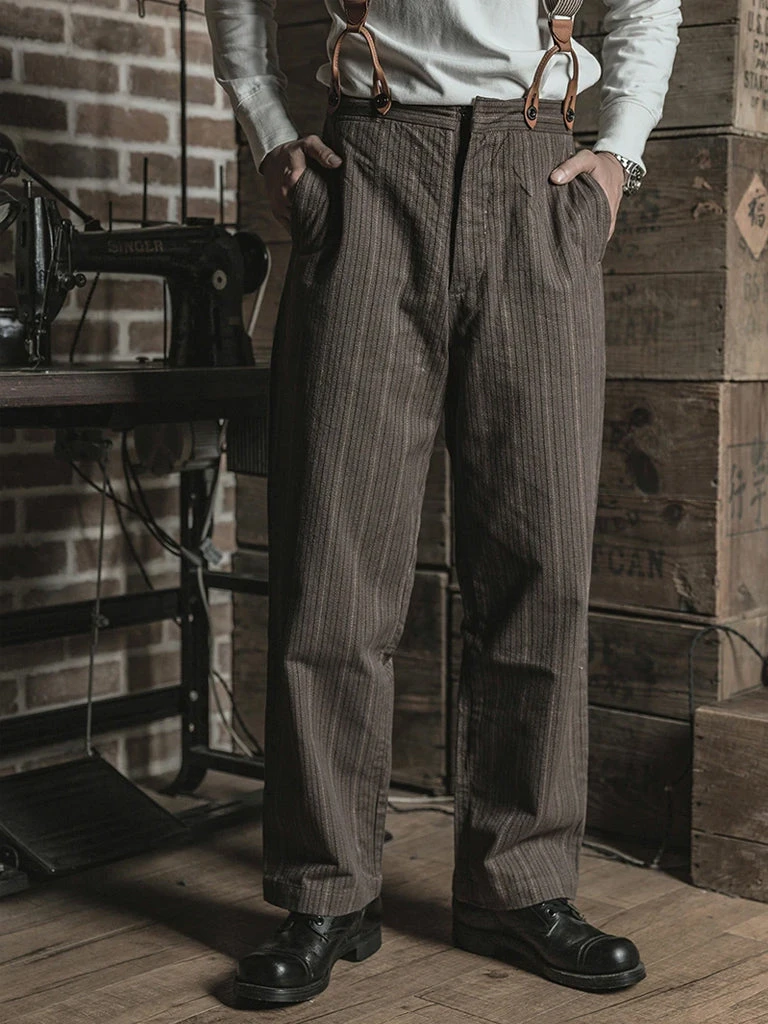 Bronson Lot 920 Old Time Stripe Pants BOTTOMS 3 Bronson Lot 920 Old Time Stripe Pants BOTTOMS