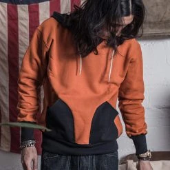 Bronson TOPS 23 Oz Two-Tone Attached Hood Parka