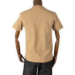 Non Stock TOPS 10.5 Oz US Cotton Tubular Gusset T-Shirt - Sand 21 Non Stock TOPS 10.5 Oz US Cotton Tubular Gusset T-Shirt - Sand