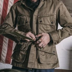 Bronson OUTERWEAR US Army M-42 Airborne Paratrooper Field Jacket