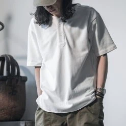 Non Stock 9.8 Oz Cotton Pique Baseball T-Shirt - White