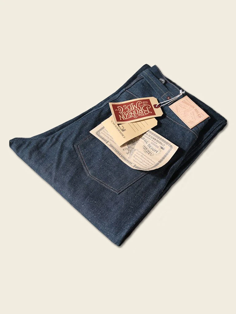Bronson Lot 910 1910s 12.5 Oz Selvedge Denim Jeans 3 Bronson Lot 910 1910s 12.5 Oz Selvedge Denim Jeans