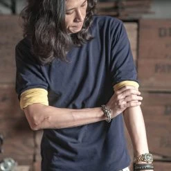 Bronson USN UDT Team Reversible Three Quarter Sleeve T-Shirt 22 Bronson USN UDT Team Reversible Three Quarter Sleeve T-Shirt