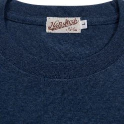 Non Stock 9 Oz US Cotton Tubular T-Shirt - Denim Blue