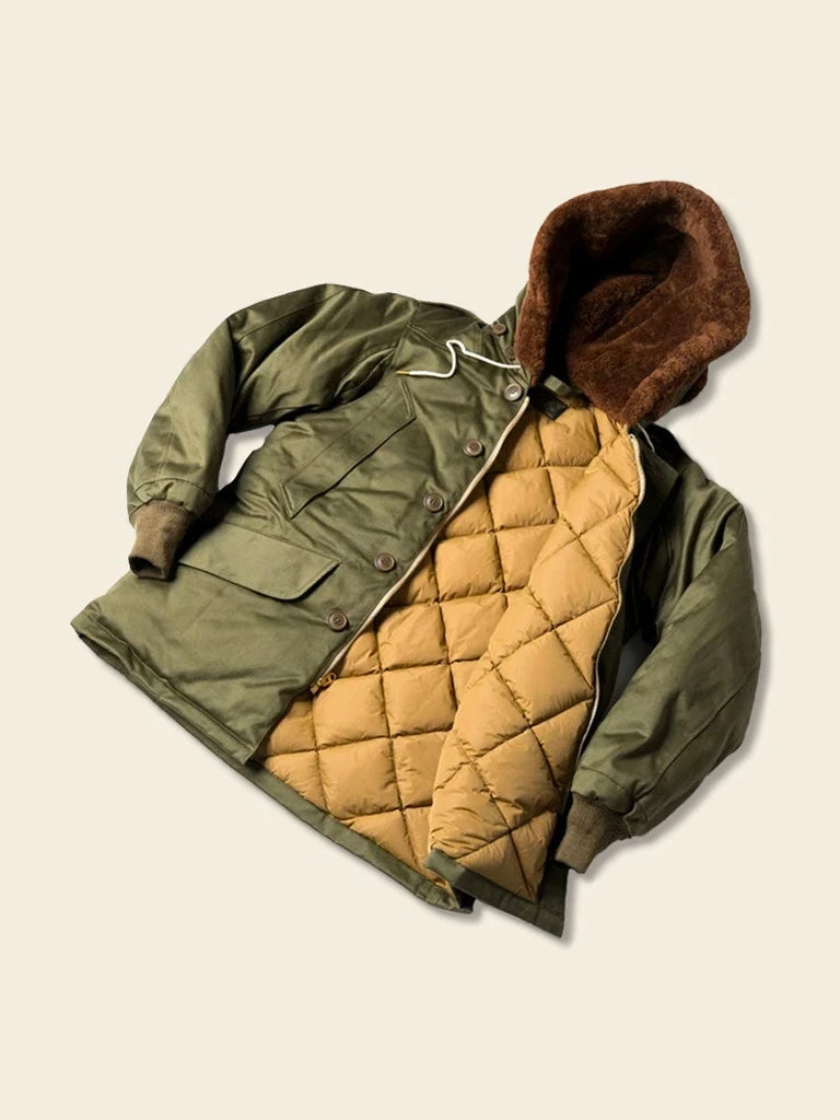 Bronson OUTERWEAR US Army Air Forces Type B-9 Flight Down Parka 2 Bronson OUTERWEAR US Army Air Forces Type B-9 Flight Down Parka