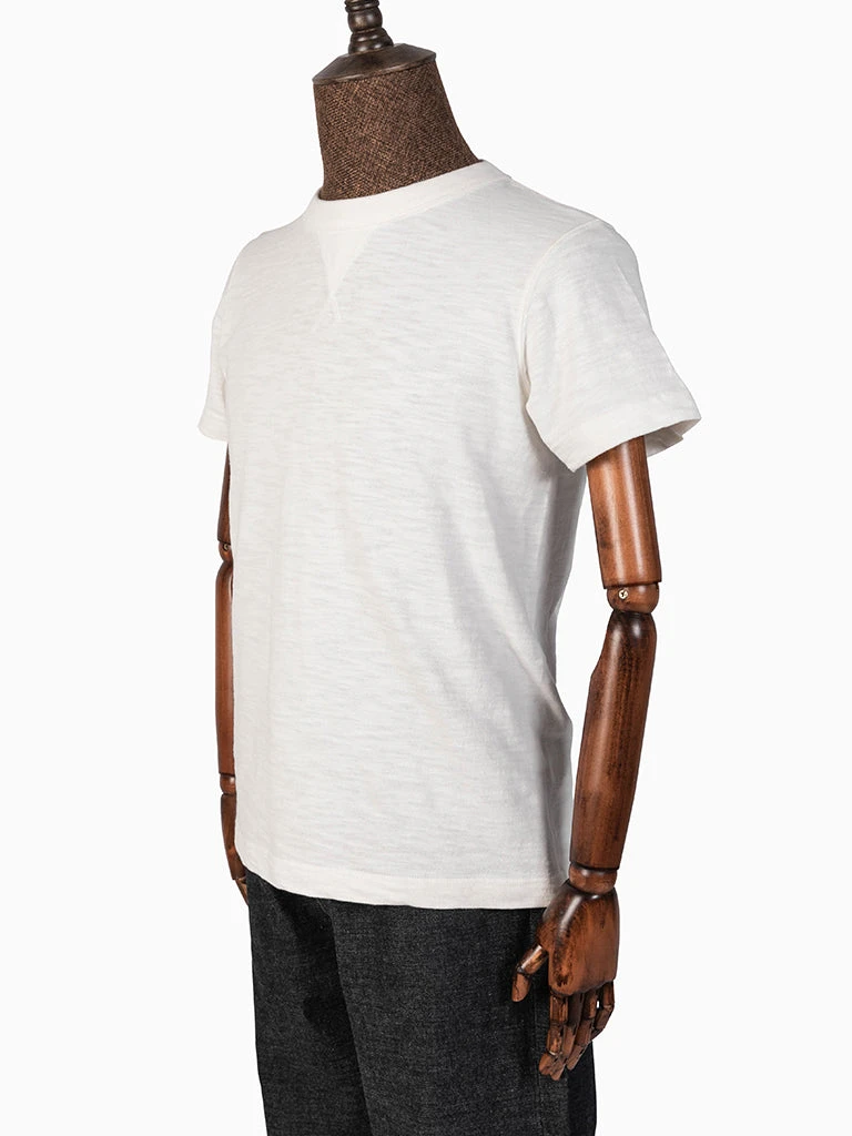 Non Stock 10.5 Oz US Cotton Tubular Gusset T-Shirt - White TOPS 4 Non Stock 10.5 Oz US Cotton Tubular Gusset T-Shirt - White TOPS