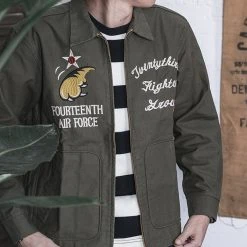 Non Stock USAAF 14th Air Force Flying Tigers Embroidery Jacket
