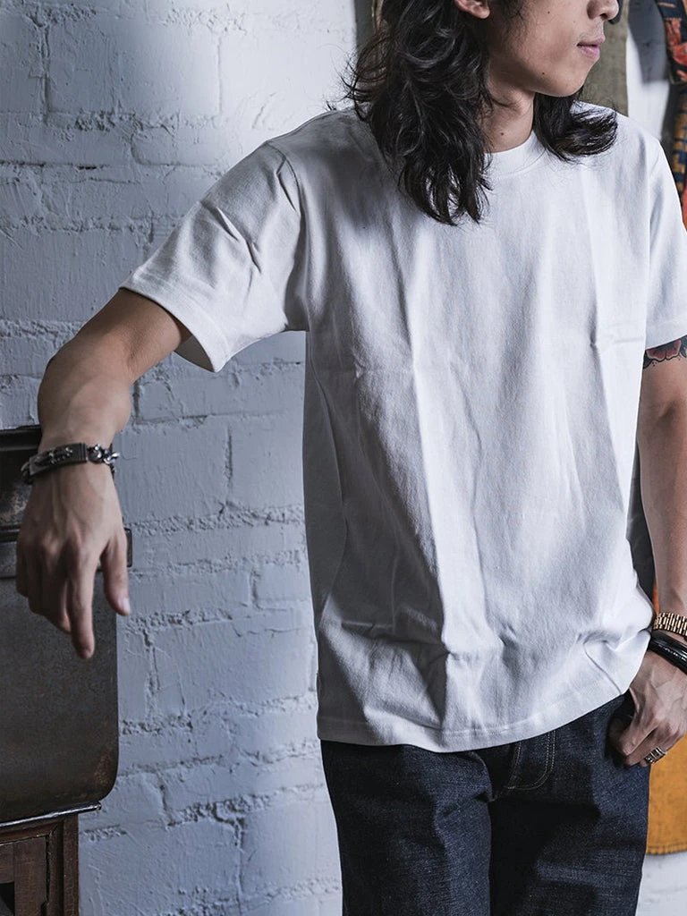 Non Stock BEST SELLERS 9 Oz US Cotton Tubular T-Shirt - White 3 Non Stock BEST SELLERS 9 Oz US Cotton Tubular T-Shirt - White