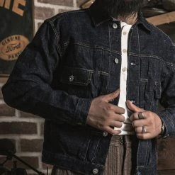 Bronson OUTERWEAR Lot 807XX 1954 Type 2 14.5 Oz Selvedge Denim Jacket