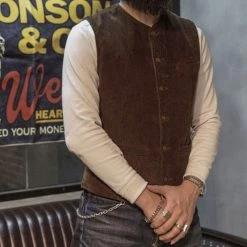 Bronson OUTERWEAR 1910s Retro Corduroy Vest