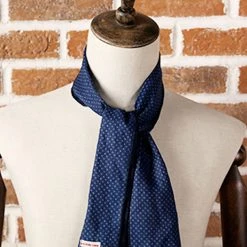 Bronson Natural Plant Indigo Blue Retro Polka Dot Bandana ACCESSORIES 8 Bronson Natural Plant Indigo Blue Retro Polka Dot Bandana ACCESSORIES