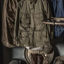Bronson OUTERWEAR US Army M-42 Airborne Paratrooper Field Jacket