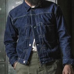 Bronson Lot 44806XX WWII Type 1 14 Oz Selvedge Denim Jacket OUTERWEAR