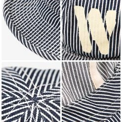 Bronson ACCESSORIES WWII CCC PW Hickory Stripe Cap 8 Bronson ACCESSORIES WWII CCC PW Hickory Stripe Cap