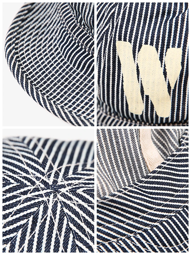 Bronson ACCESSORIES WWII CCC PW Hickory Stripe Cap 4 Bronson ACCESSORIES WWII CCC PW Hickory Stripe Cap