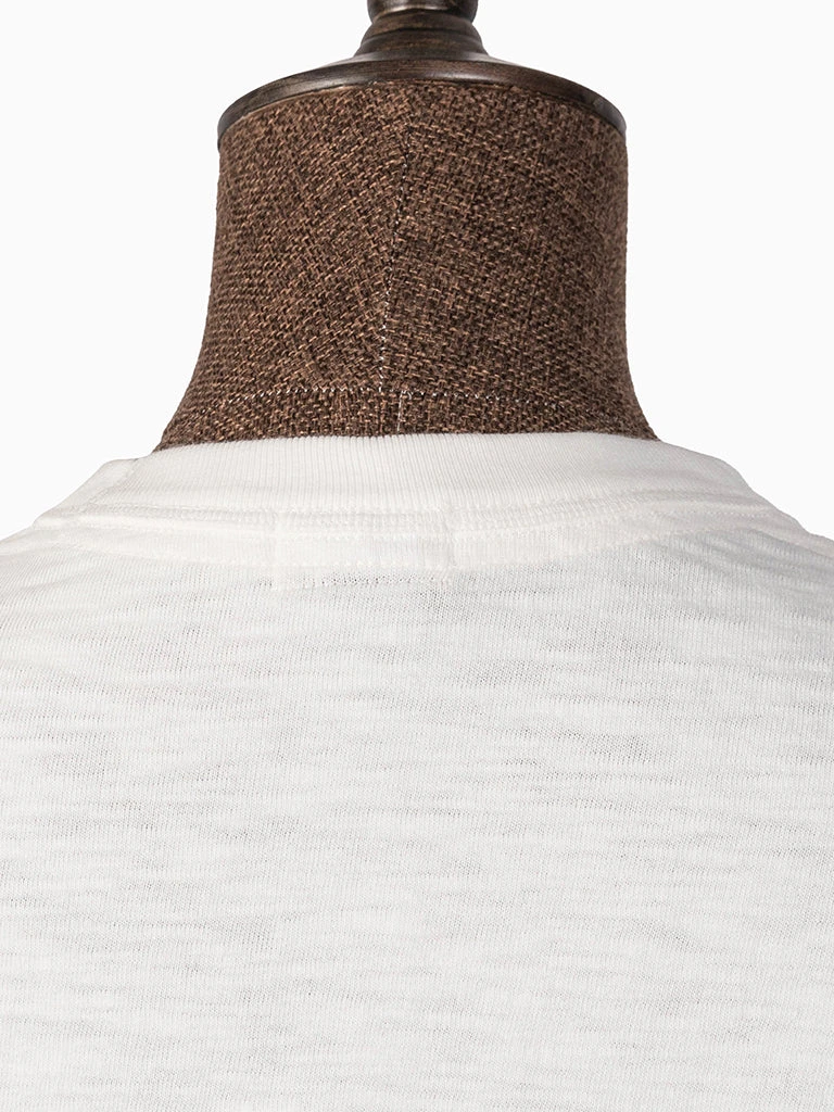 Non Stock 10.5 Oz US Cotton Tubular Gusset T-Shirt - White TOPS 7 Non Stock 10.5 Oz US Cotton Tubular Gusset T-Shirt - White TOPS