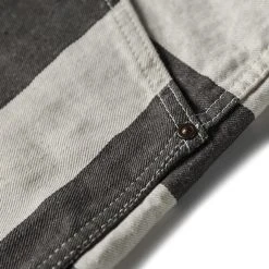 Non Stock 11.5 Oz Heavyweight Wide Striped Prisoner Shorts