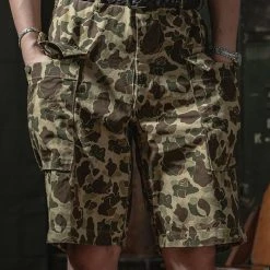 Bronson US Army M-43 Duck Hunter Camo Shorts Back In Stock