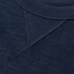 Non Stock 10.5 Oz US Cotton Tubular Gusset T-Shirt - Indigo