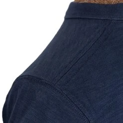 Non Stock 10.5 Oz US Cotton Tubular Gusset T-Shirt - Indigo