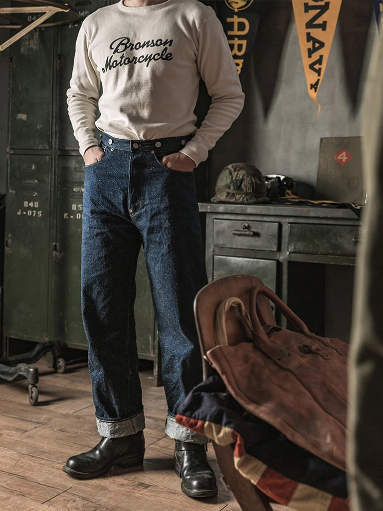 Bronson Lot 910 1910s 12.5 Oz Selvedge Denim Jeans 4 Bronson Lot 910 1910s 12.5 Oz Selvedge Denim Jeans