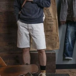 Bronson BOTTOMS 1940s WWII USN 12 Oz HBT Fatigue Deck Shorts 19 Bronson BOTTOMS 1940s WWII USN 12 Oz HBT Fatigue Deck Shorts