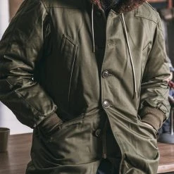 Bronson OUTERWEAR US Army Air Forces Type B-9 Flight Down Parka 16 Bronson OUTERWEAR US Army Air Forces Type B-9 Flight Down Parka
