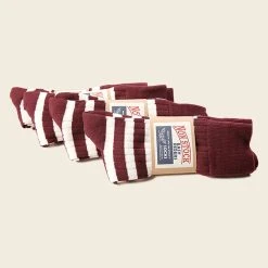 Non Stock BEST SELLERS Old School Prisoner Striped Cotton Socks