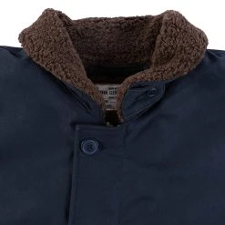 Non Stock 1940s US Navy N-1 Deck Jacket - Faux Fur Inner OUTERWEAR 40 Non Stock 1940s US Navy N-1 Deck Jacket - Faux Fur Inner OUTERWEAR