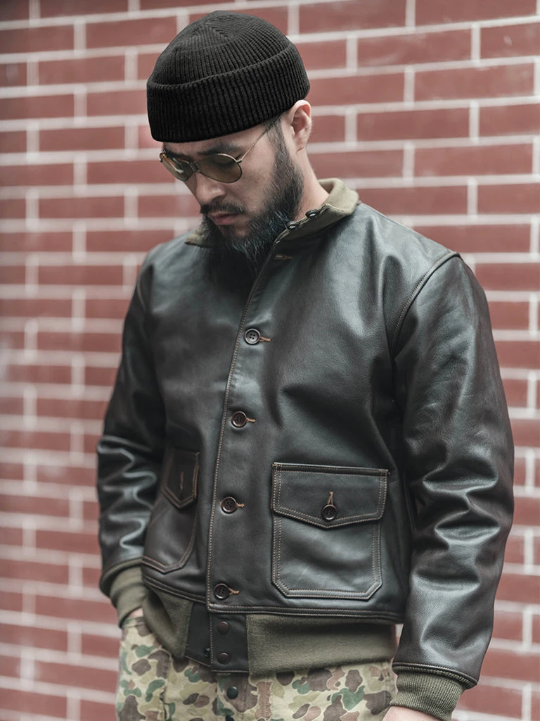 Bronson ACCESSORIES WWII USAF A-4 Watch Cap 6 Bronson ACCESSORIES WWII USAF A-4 Watch Cap