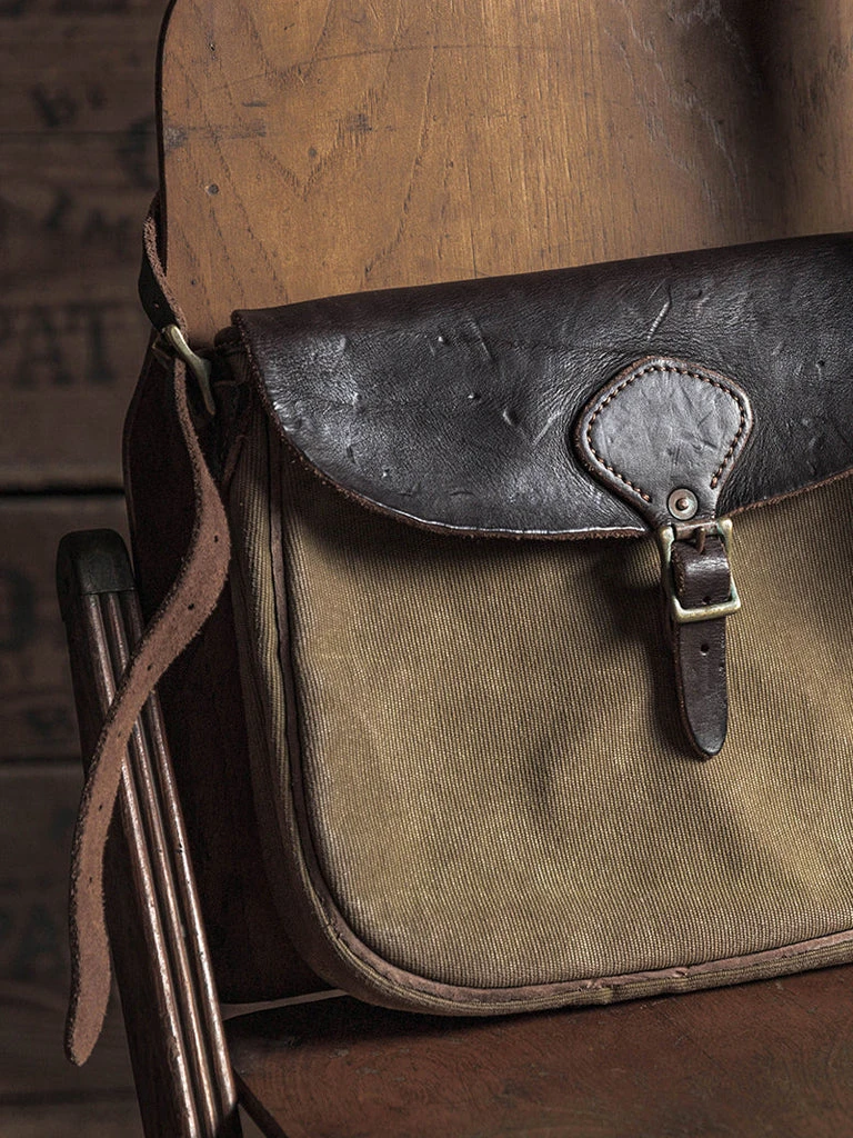 Bronson ACCESSORIES WWI US Army Messenger Bag - Khaki 4 Bronson ACCESSORIES WWI US Army Messenger Bag - Khaki