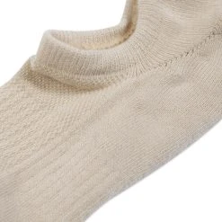 Non Stock Colored Cotton No Show Socks