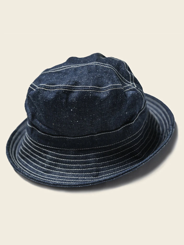 Bronson 12 Oz Selvedge Denim Bucket Hat ACCESSORIES 5 Bronson 12 Oz Selvedge Denim Bucket Hat ACCESSORIES