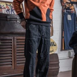 Bronson TOPS 23 Oz Two-Tone Attached Hood Parka