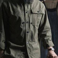 Bronson OUTERWEAR USMC P-44 HBT Utility Jacket