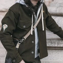 Non Stock 1950s Korean War US Army OG108 Wool Field Shirt