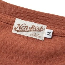 Non Stock 9 Oz US Cotton Tubular T-Shirt - Orange Red TOPS