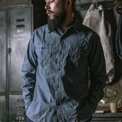 Bronson U.S.N. 8 Oz Chambray Shirt