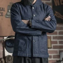 Bronson 1922 USN 2nd Model Denim Coverall Utility Jacket