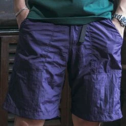 Non Stock BOTTOMS Nylon Climber's Shorts - Purple