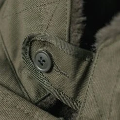 Bronson 1940s USN 3rd Type N-1 Woolen Deck Jacket - Olive Stencil OUTERWEAR