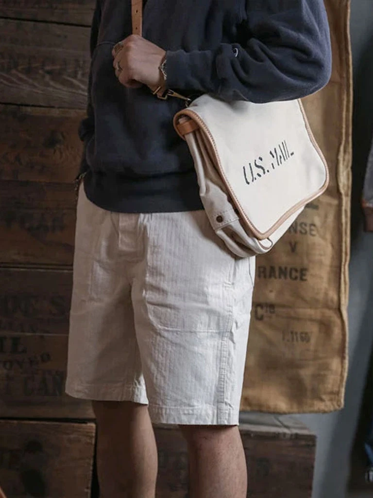 Bronson ACCESSORIES 1940s US Mail Canvas Messenger Bag 4 Bronson ACCESSORIES 1940s US Mail Canvas Messenger Bag