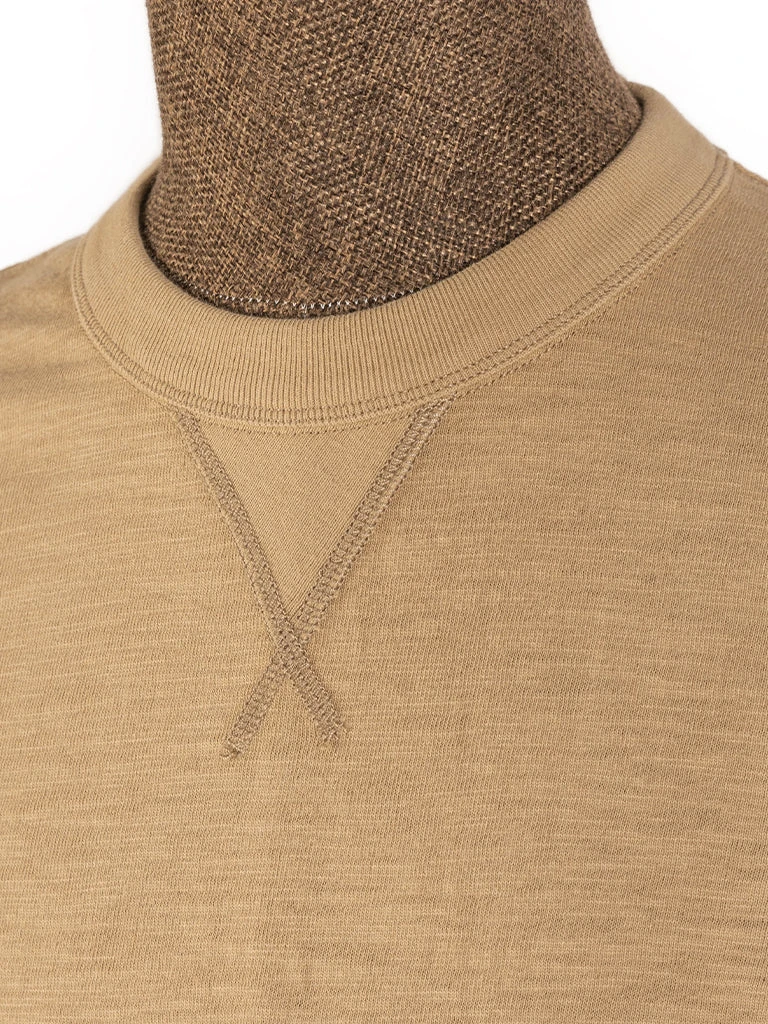 Non Stock TOPS 10.5 Oz US Cotton Tubular Gusset T-Shirt - Sand 6 Non Stock TOPS 10.5 Oz US Cotton Tubular Gusset T-Shirt - Sand