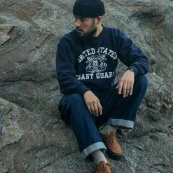 Bronson 21 Oz USCG Reverse Weave Sweatshirt NEW ARRIVALS