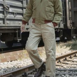 Bronson USAAF Type B-10 Flight Jacket - Khaki OUTERWEAR